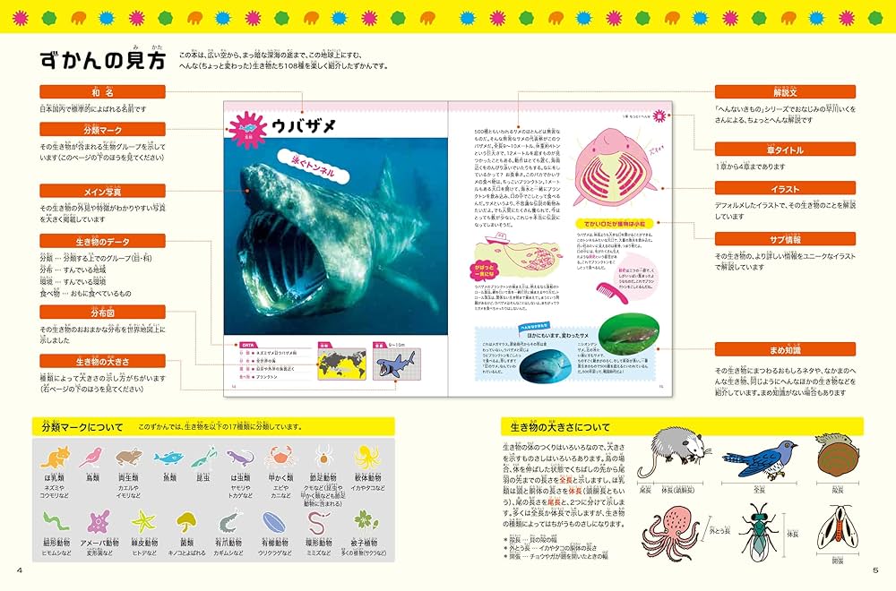 もっと!へんな生き物ずかん (見る知る考えるずかん) : Amazon.ca